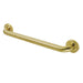Camelon 18" Brass Decorative Grab Bar in Brushed Brass  