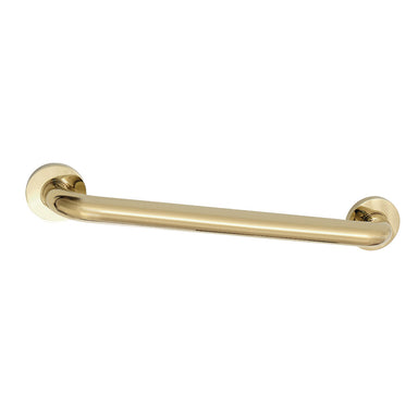 Meridian 16" Brass ADA Grab Bar in Polished Brass  