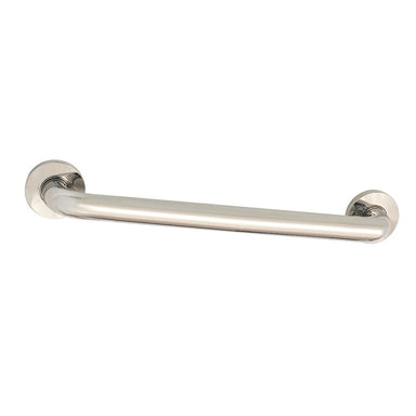 Meridian 16" Brass ADA Grab Bar in Polished Nickel  
