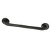 Silver Sage 18" Brass ADA Grab Bar in Matte Black 