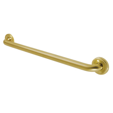 Laurel 24" Brass Decorative Grab Bar in Brushed Brass  