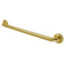 Laurel 24" Brass Decorative Grab Bar in Brushed Brass  