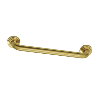 Milano 16" Brass Grab Bar in Brushed Brass   