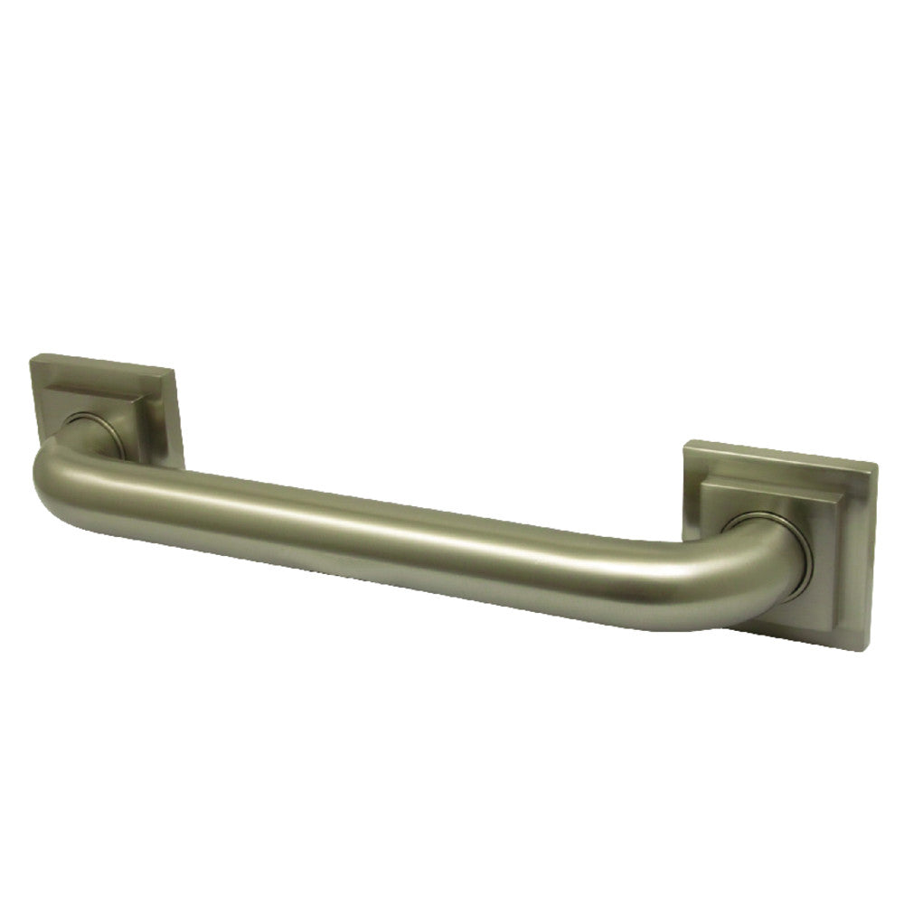 Claremont 36" Brass Decorative Grab Bar in Brushed Nickel  