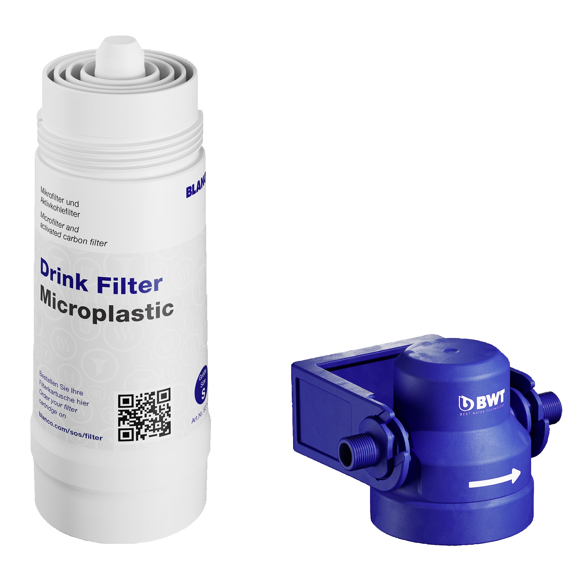 BLANCO Under Sink Filter Set for Micro-Plastics