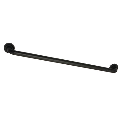 Camelon 32" Brass Decorative Grab Bar in Matte Black  
