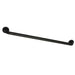 Camelon 32" Brass Decorative Grab Bar in Matte Black  