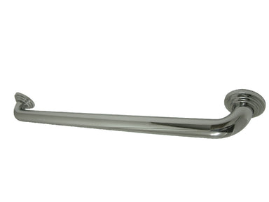 Milano 24" Brass Decorative Grab Bar in Polished Chrome  
