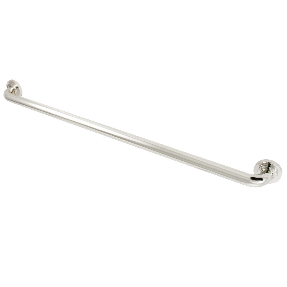 Manhattan 36" Brass Decorative Grab Bar in Polished Nickel  
