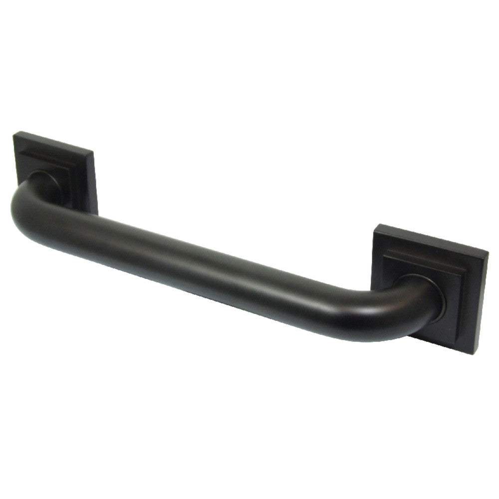 Claremont 12" Brass Decorative Grab Bar in Oil Rubbed Bronze 
