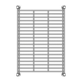 Stainless Steel Floating Grid for BLANCO Precis 60/40, 50/50, CASCADE, 21", 24" & 27" Sinks