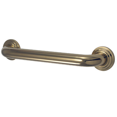 Milano 30" Brass Decorative Grab Bar in Polished Brass  
