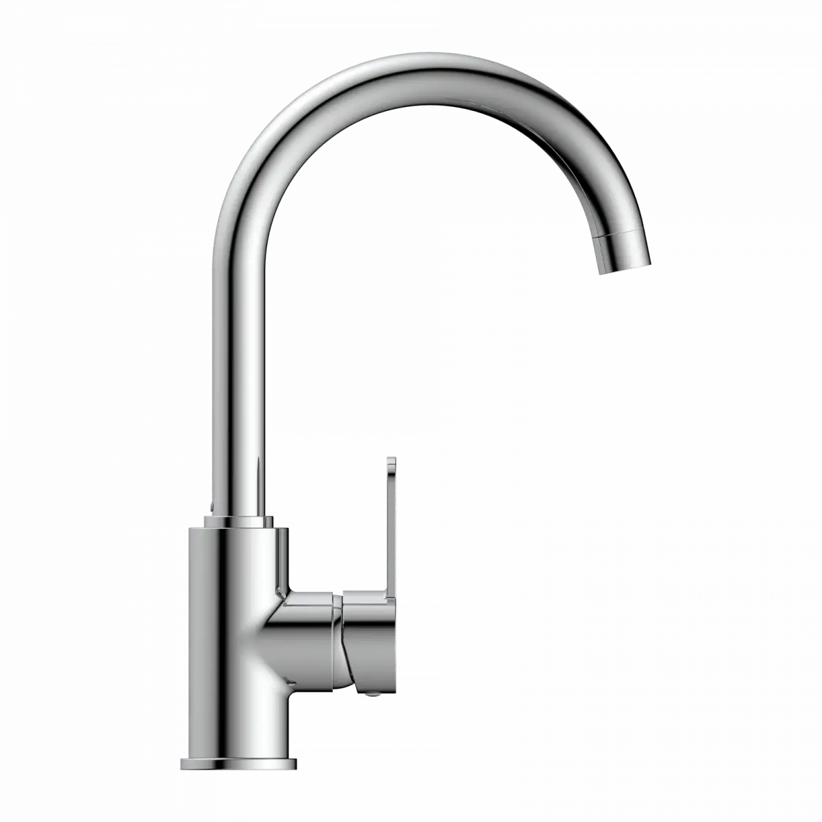 Wasserwerk Curved Bar Faucet in Chrome