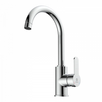 Wasserwerk Curved Bar Faucet in Chrome
