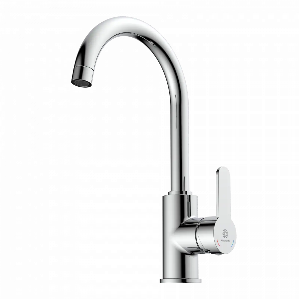 Wasserwerk Curved Bar Faucet in Chrome