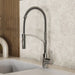 Wasserwerk Single Hole Pull Down Kitchen Faucet in Chrome-DirectSinks