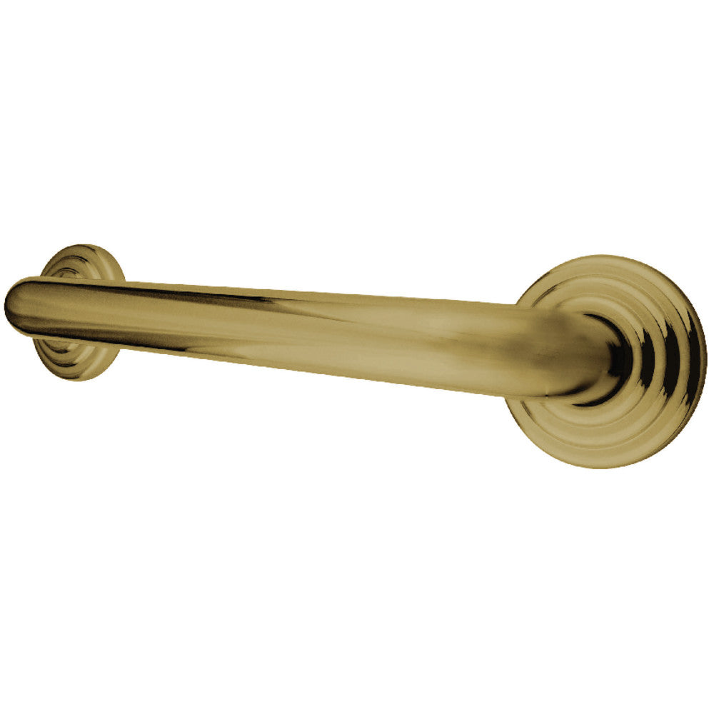 Restoration 12" Brass Decorative Grab Bar in Polished Brass  