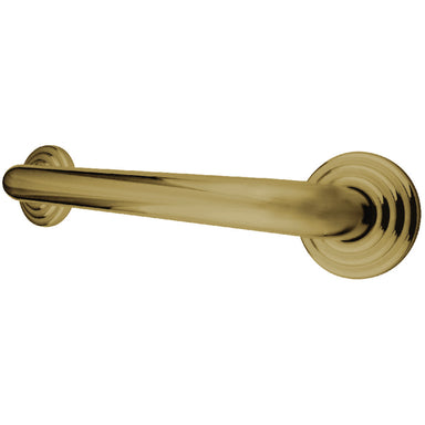Restoration 12" Brass Decorative Grab Bar in Polished Brass  
