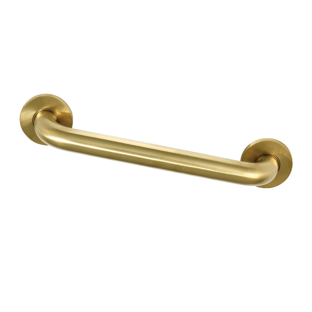 Meridian 12" Brass ADA Grab Bar in Brushed Brass  