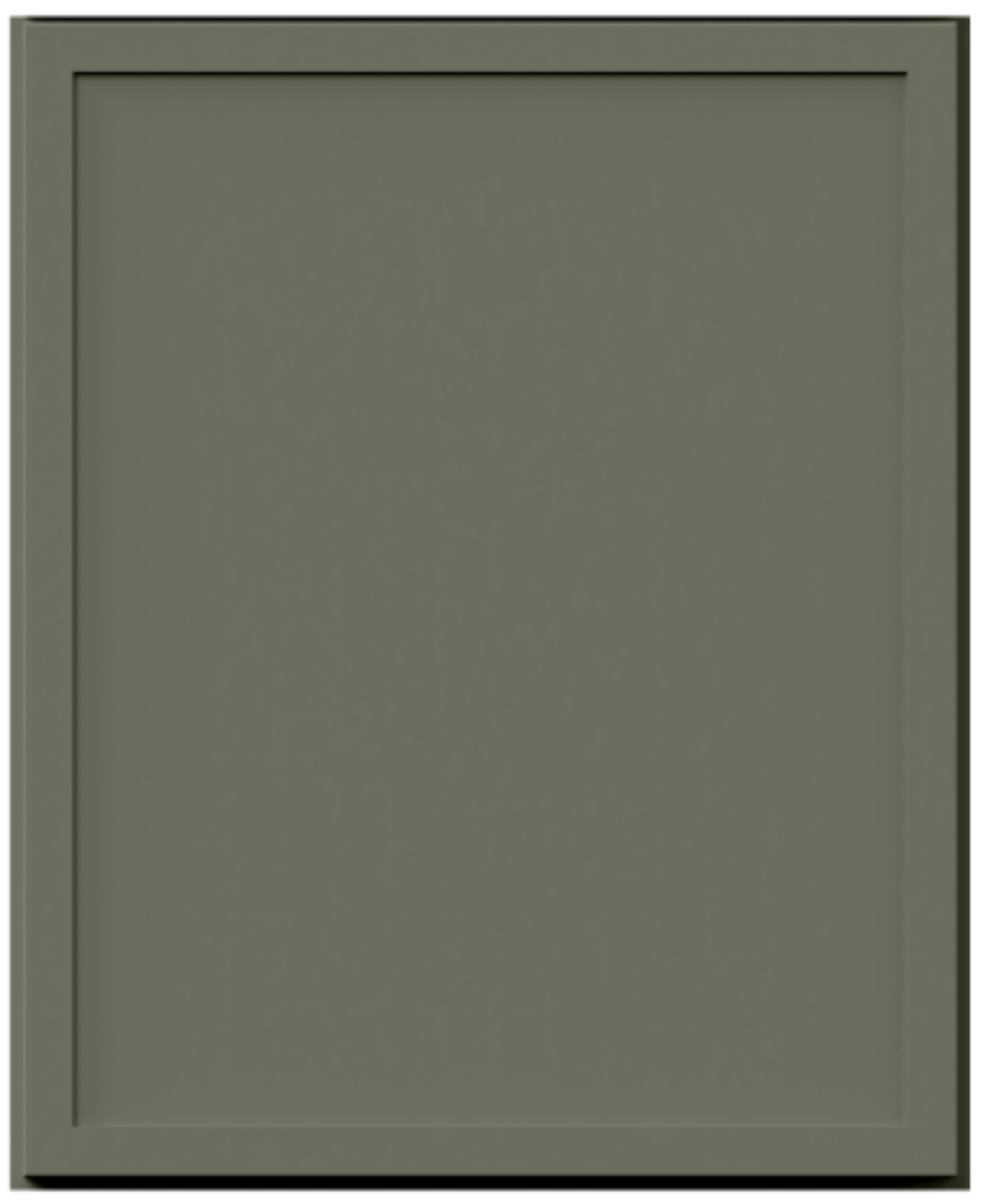 Fabuwood Small Sample Door in Forest Green