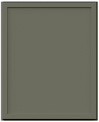 Fabuwood Small Sample Door in Forest Green