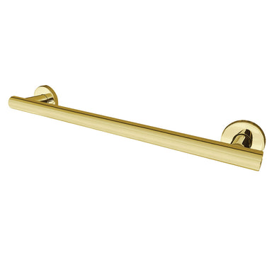 Berwyn 24" Stainless Steel Grab Bar in Polished Brass  