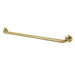 Metropolitan 32" Brass Decorative Grab Bar in Brushed Brass  