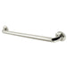 Metropolitan 32" Brass Decorative Grab Bar in Polished Nickel  
