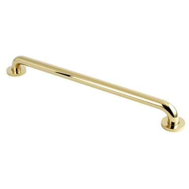 Meridian 24" Brass ADA Grab Bar in Polished Brass  