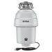 WasteGuard 1 HP Continuous Feed Garbage Disposal with Ultra-Quiet Motor