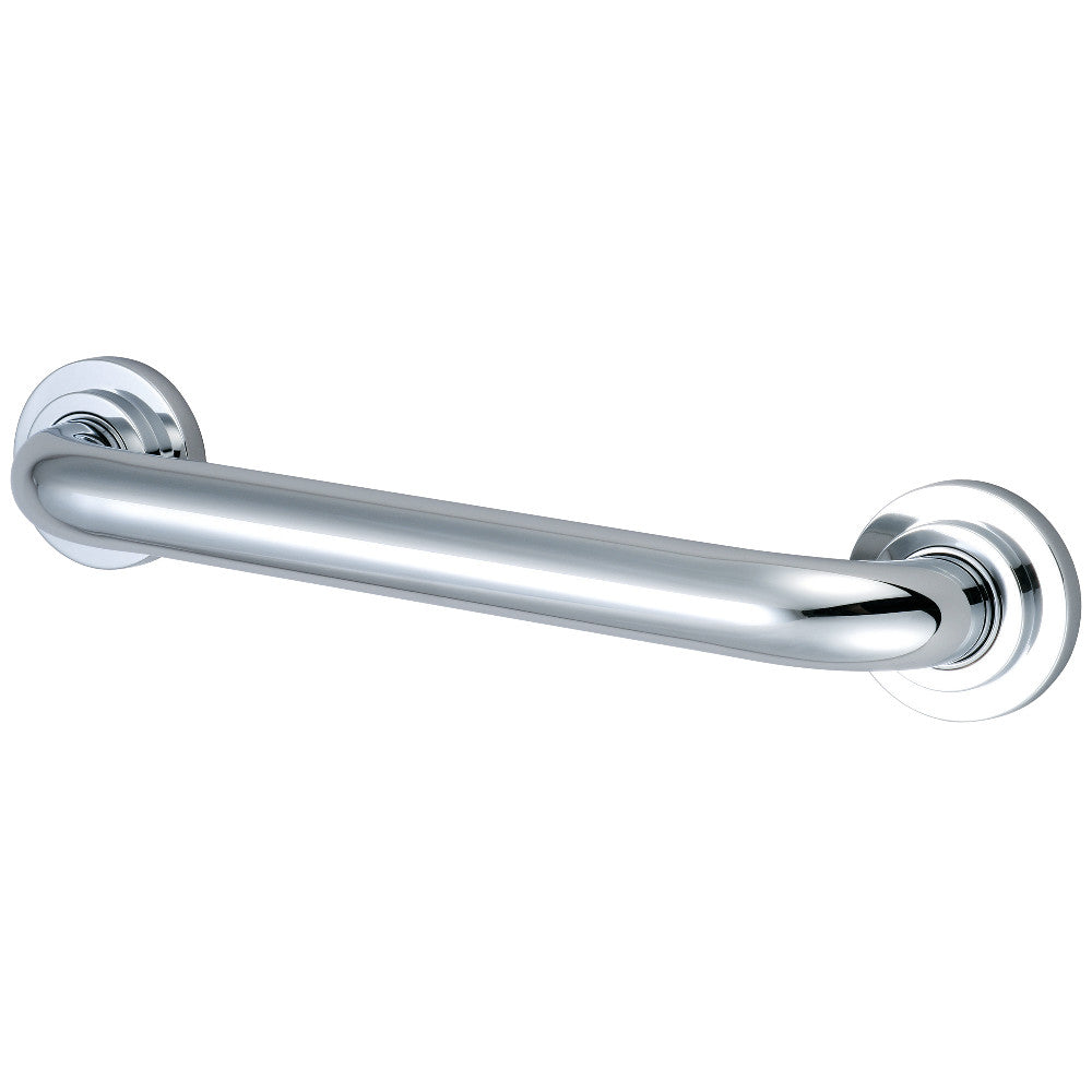 Manhattan 16" Brass Decorative Grab Bar in Polished Chrome  