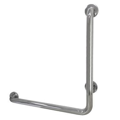 Kingston Brass 24" x 24" L-Shaped Stainless Steel ADA Grab