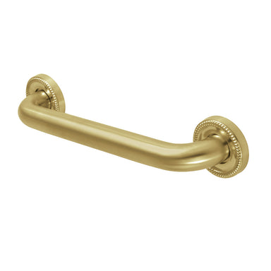 Camelon 12" Brass Decorative Grab Bar in Brushed Brass  