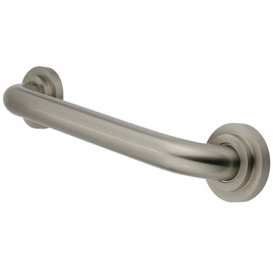 Manhattan 30" Brass Decorative Grab Bar in Brushed Nickel  