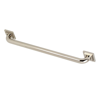 Claremont 24" Brass Decorative Grab Bar in Polished Nickel  