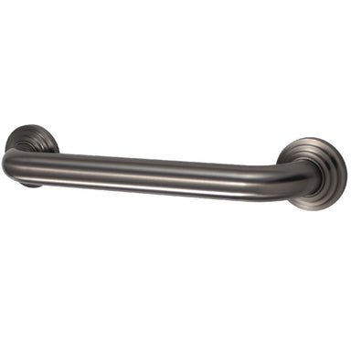 Milano 24" Brass Decorative Grab Bar in Brushed Nickel  