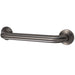 Milano 24" Brass Decorative Grab Bar in Brushed Nickel  