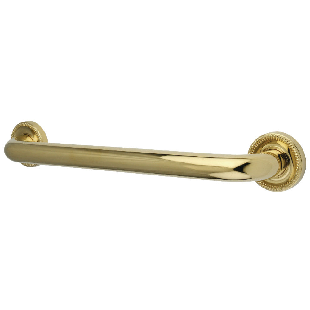Camelon 32" Brass Decorative Grab Bar in Polished Brass  