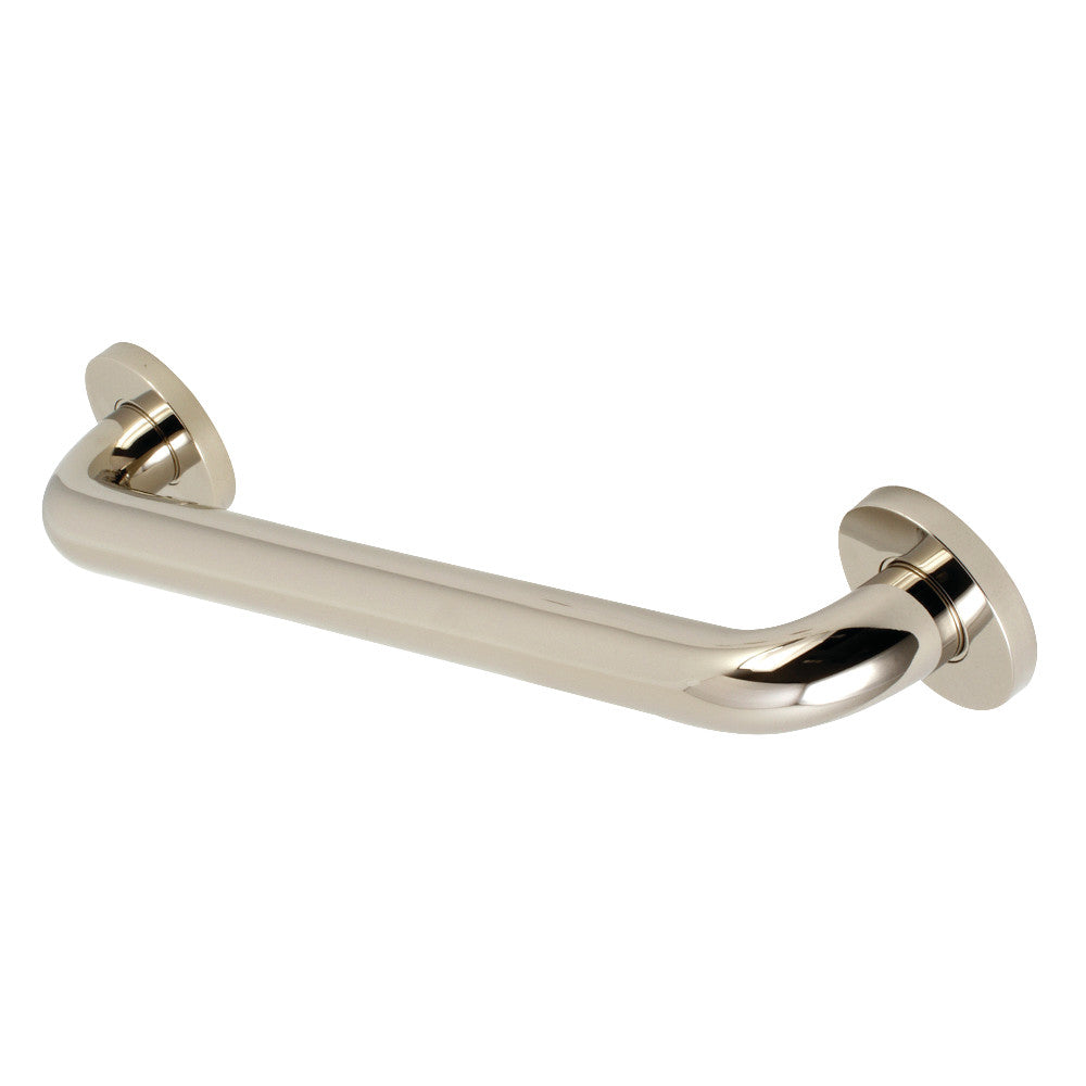Meridian 12" Brass ADA Grab Bar in Polished Nickel  