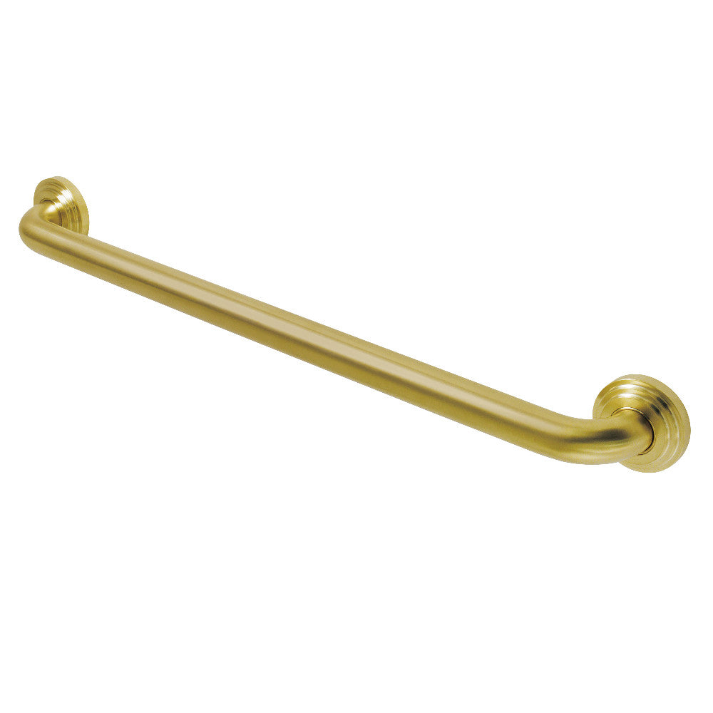 Milano 24" Brass Decorative Grab Bar in Brushed Brass  