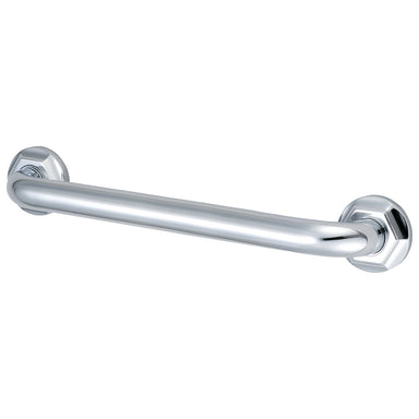 Metropolitan 18" Brass Decorative Grab Bar in Polished Chrome  