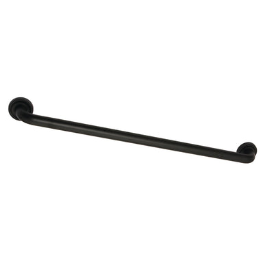 Camelon 30" Brass Decorative Grab Bar in Matte Black  