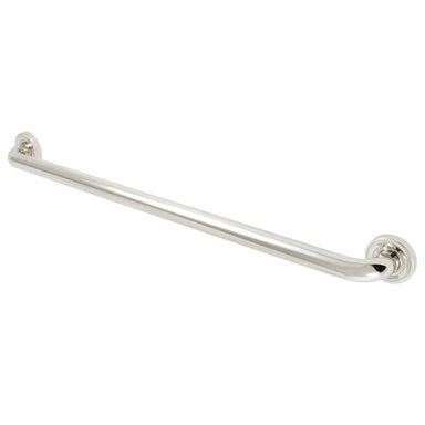 Camelon 30" Brass Decorative Grab Bar in Polished Nickel  