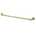 Metropolitan 36" Brass Decorative Grab Bar in Brushed Brass  