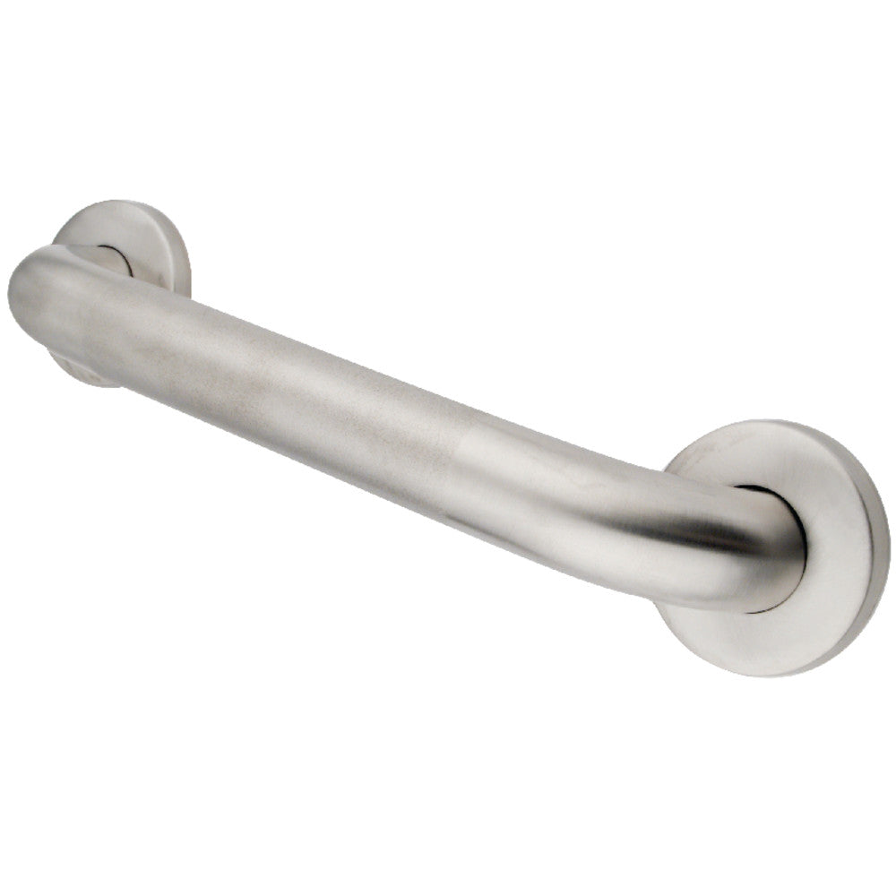 Kingston Brass 12" Stainless Steel Grab Bar in Brushed 