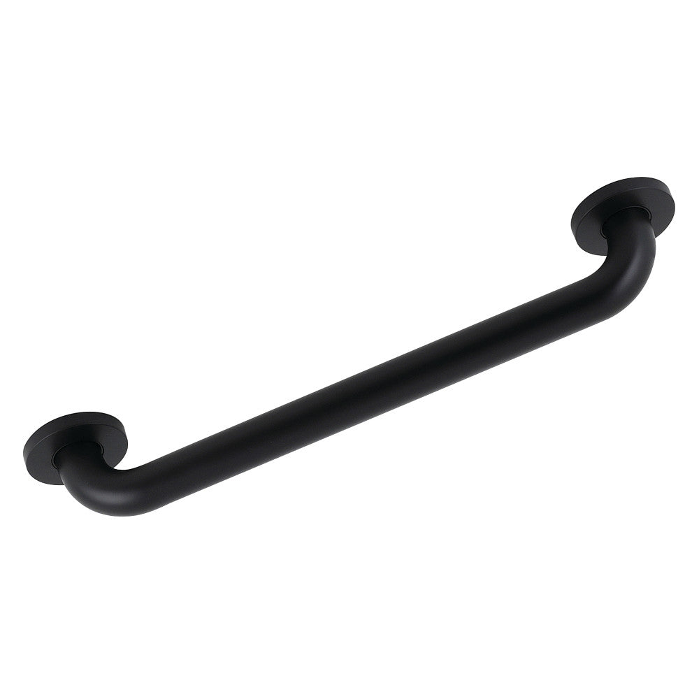 Silver Sage 16" Brass ADA Grab Bar in Matte Black 