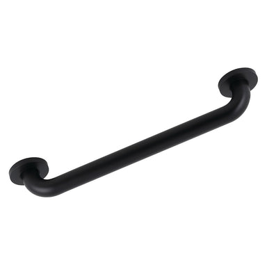 Silver Sage 16" Brass ADA Grab Bar in Matte Black 