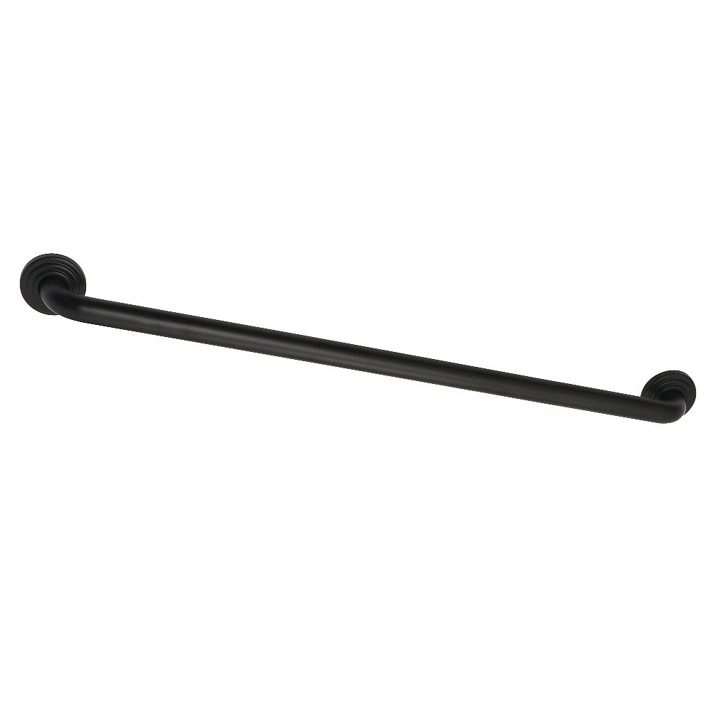 Restoration 32" Brass Decorative Grab Bar in Matte Black  