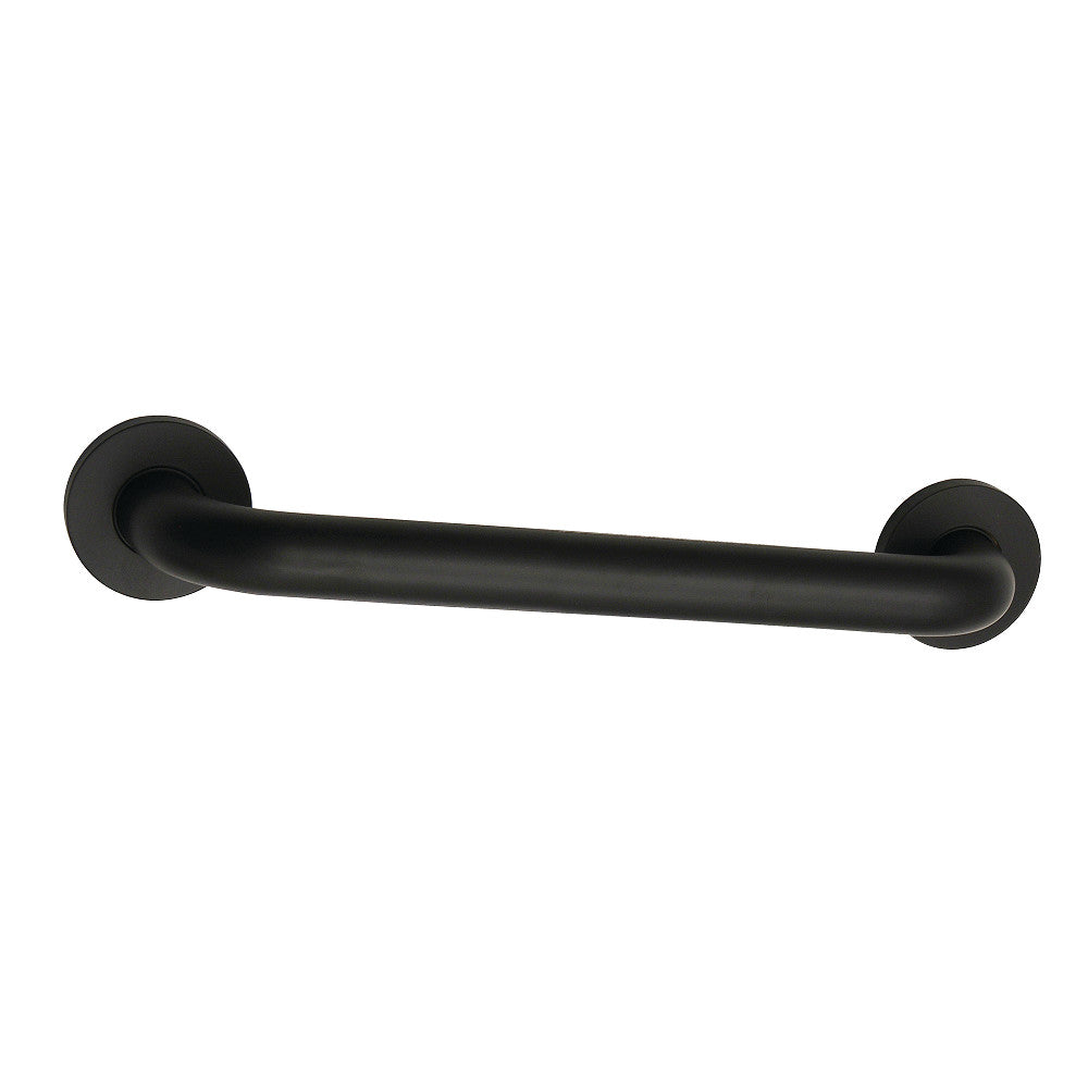 Meridian 16" Brass ADA Grab Bar in Matte Black  