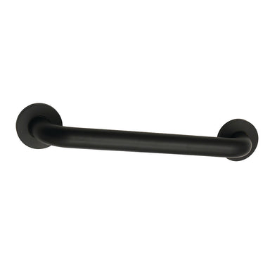 Meridian 16" Brass ADA Grab Bar in Matte Black  